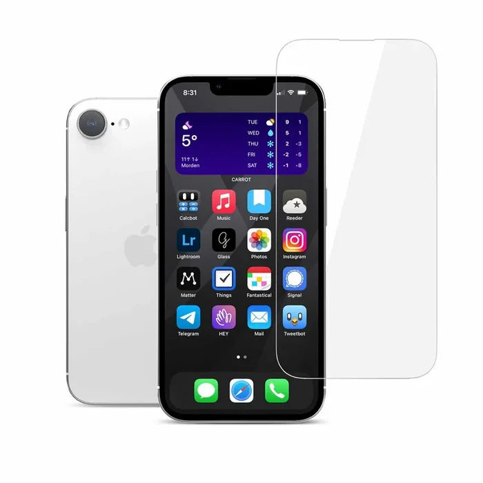 22 Cases Tempered Glass Screen Protector for iPhone 16e