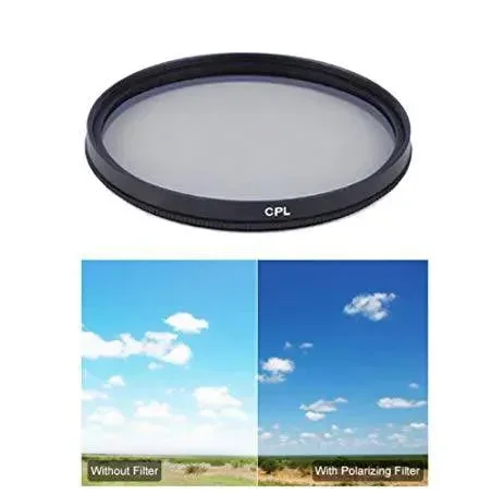 43mm Multi-Coated Circular Polarizer Filter – High Resolution