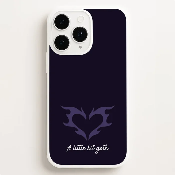 A Little Bit Goth Purple Phone Case