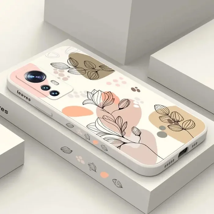 Abstract Plants Phone Case For Xiaomi Mi 13 12S 12 11 Ultra 10 9 12T 11T 10T 9T Lite Poco F5 F4 X4