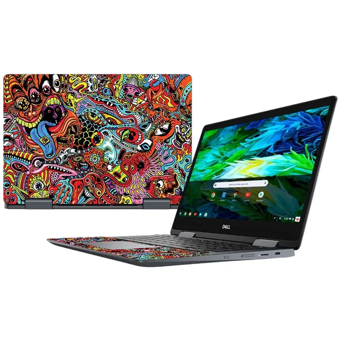 Acid Trippy Inspiron Chromebook 14″ (2018) Skin