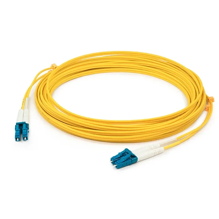 Addon Networks Add-Lc-Lc-73M9Smf Fibre Optic Cable 73 M Ofnr Os2 Yellow
