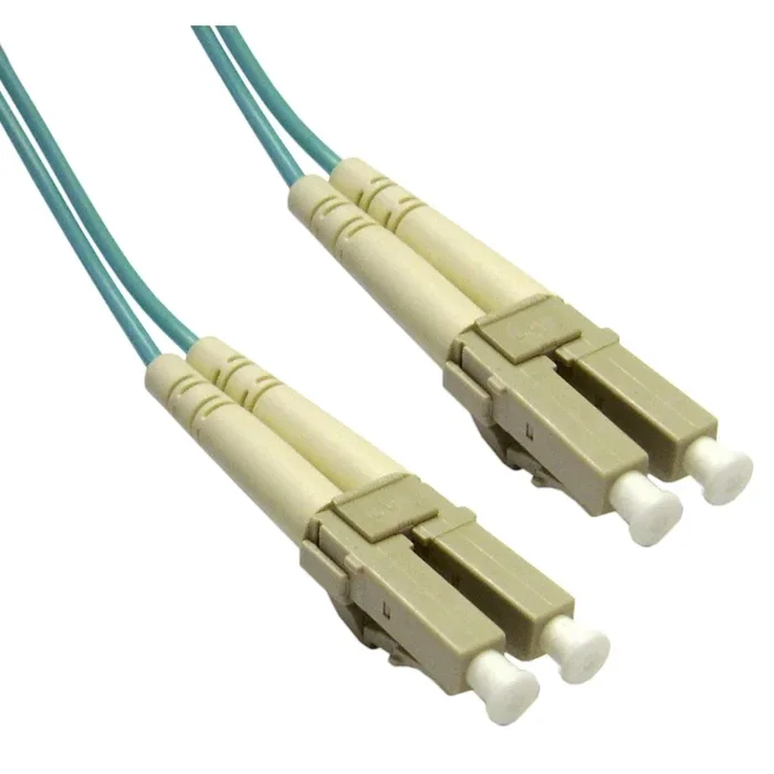 Addon Networks Lc – Lc, Lomm, Om4, 20M Fibre Optic Cable Ofc Turquoise