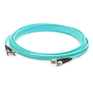 Addon Networks St-St 1M Fibre Optic Cable Om3 Turquoise