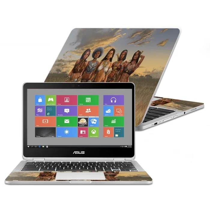 African Queens Chromebook Flip C302CA 12.5″ (2016) Skin