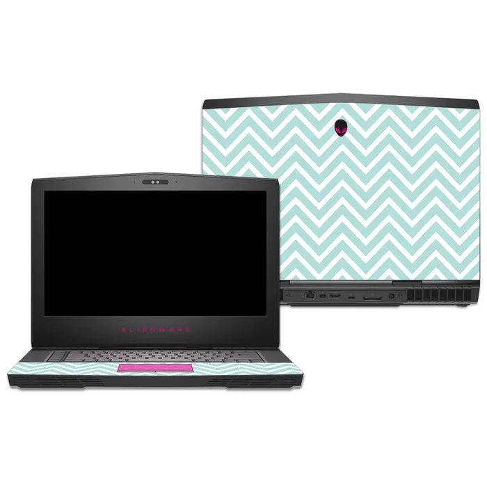 Aqua Chevron 15″ (2016) Skin