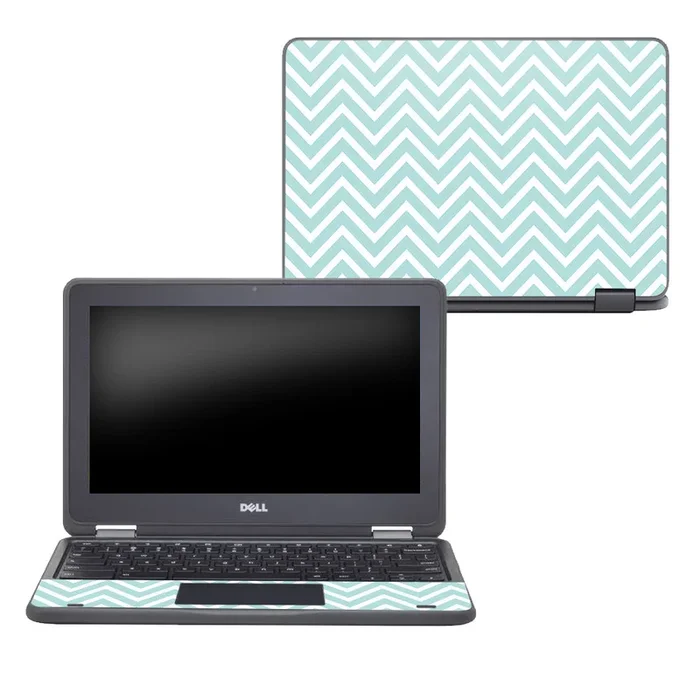 Aqua Chevron Chromebook 11″ 3189 Skin