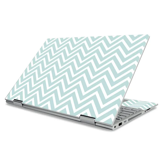 Aqua Chevron Envy x360 15″ (2019) Skin