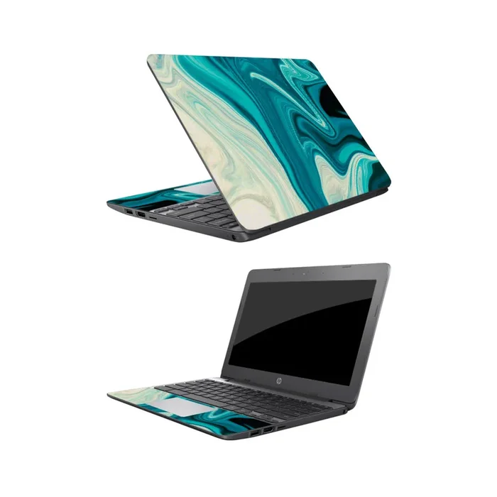 Aqua Swirl Chromebook 11.6″ (2018) Skin