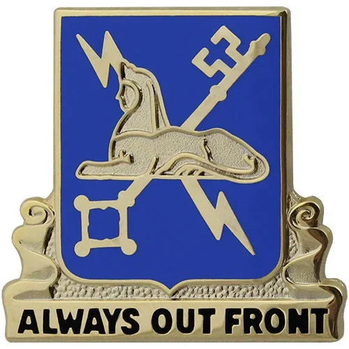 Army Corps Crest: Military Intelligence – Always Out Front