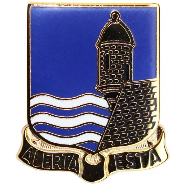 Army Crest: 296th Infantry Regiment – Alerta Esta