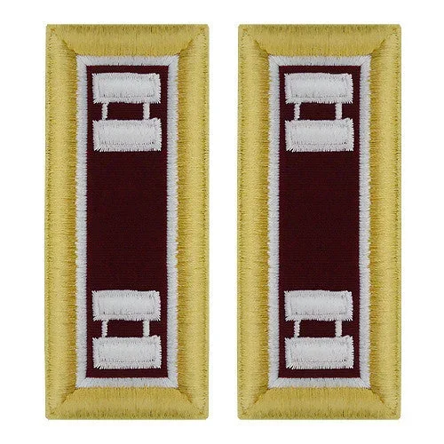 Army Shoulder Strap: Captain Medical – female