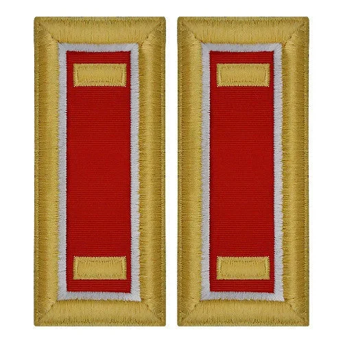 Army Shoulder Strap: Second Lieutenant Engineer – female