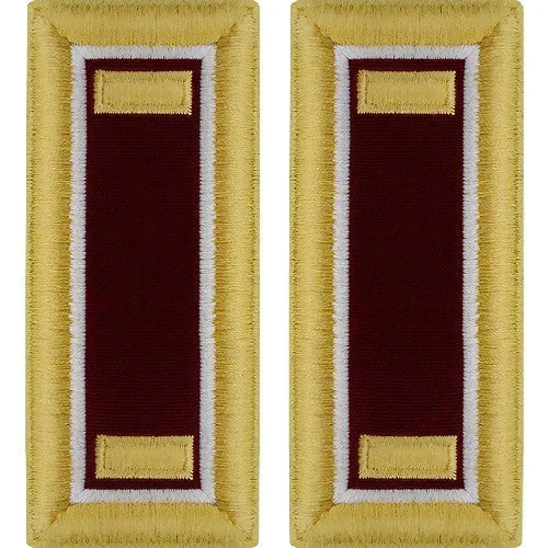 Army Shoulder Strap: Second Lieutenant Medical