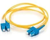 Axiom 3M Sc/St 9/125 Fibre Optic Cable Yellow