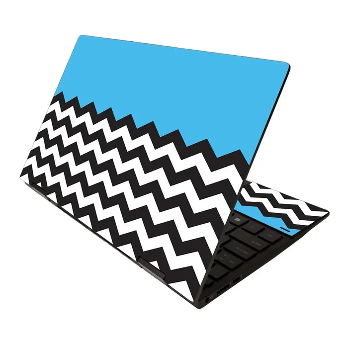 Baby Blue Chevron Envy x360 13″ (2020) Skin
