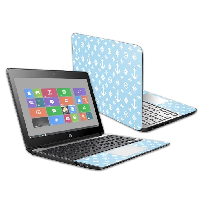 Baby Blue Designer Chromebook 11 G5 11.6″ Skin