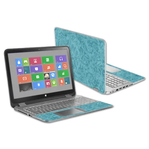 Baby Blue Jacquard Envy x360 15.6″ (2014) Skin