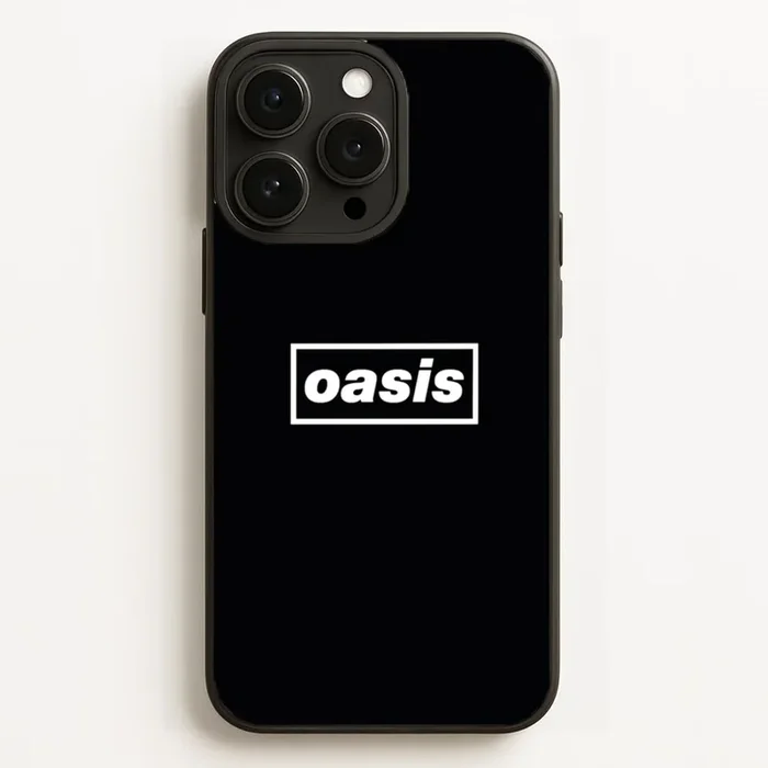 Band Name Black Phone Case