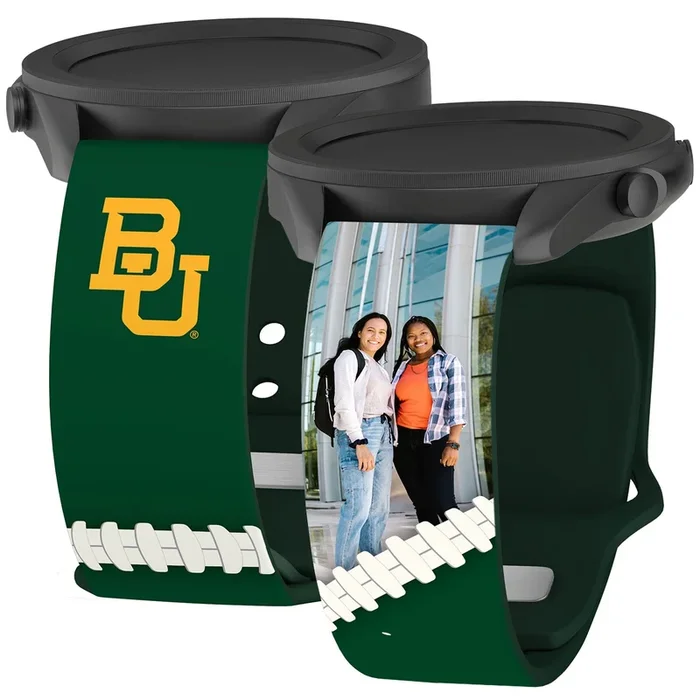 Baylor Bears Custom Photo HD Watchband for Samsung, Garmin, Fossil, and More