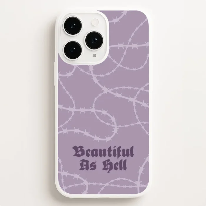 Beautiful As Hell Pattern Phone Case