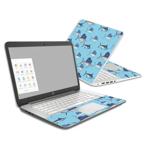 Billfish Stripes Chromebook 14 (2014) Skin