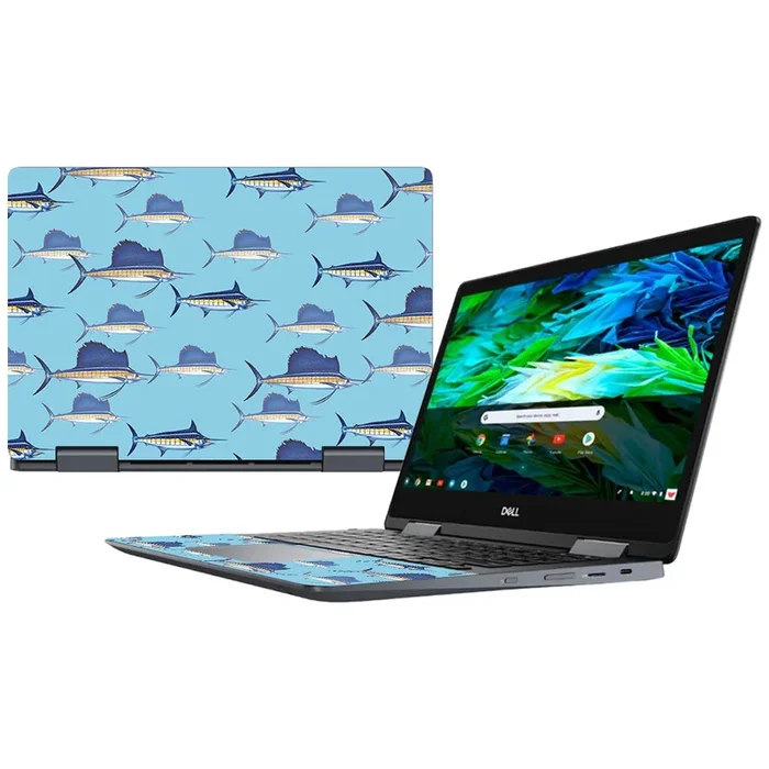 Billfish Stripes Inspiron Chromebook 14″ (2018) Skin