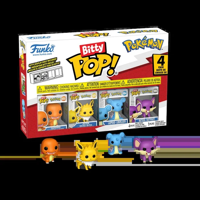 Bitty Pop! Games: Pokemon – Charmander 4pk