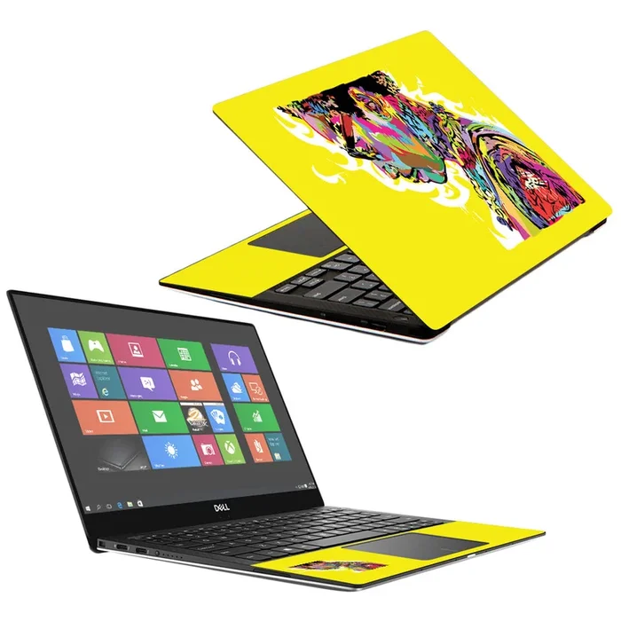 Black And Yellow XPS 13″ 9370 (2018) Skin