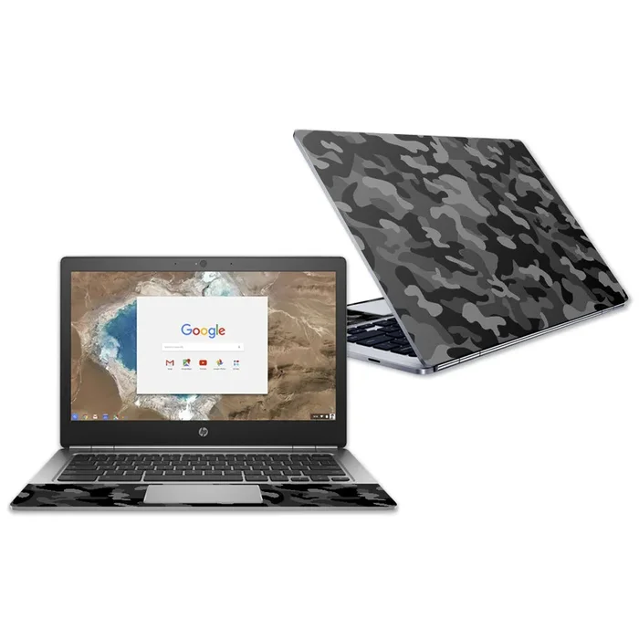 Black Camo Chromebook G1 13.3″ (2018) Skin