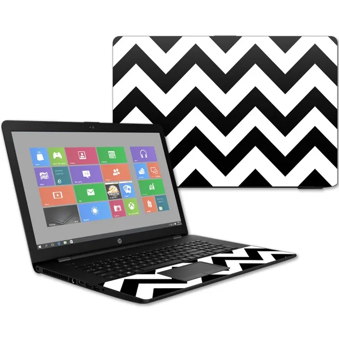 Black Chevron 17t Laptop 17.3″ (2017) Skin
