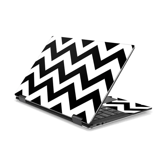 Black Chevron XPS 13 9365 2-In-1 (2017) Skin