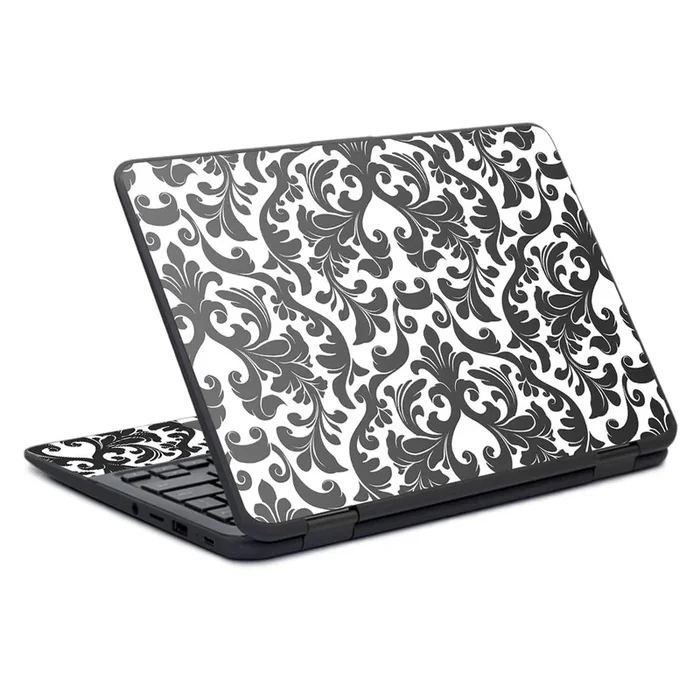 Black Damask Chromebook x360 11″ G11 (2017) Skin