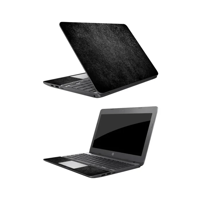 Black Leather Chromebook 11.6″ (2018) Skin