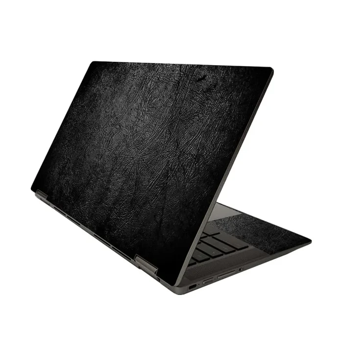 Black Leather Chromebook x360 14″ (2020) Skin