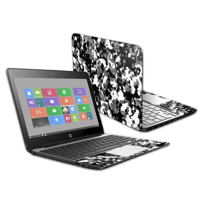Black Modern Camo Chromebook 11 G5 11.6″ Skin