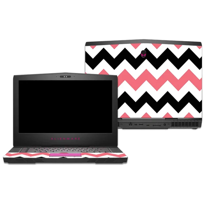 Black Pink Chevron 15″ (2016) Skin