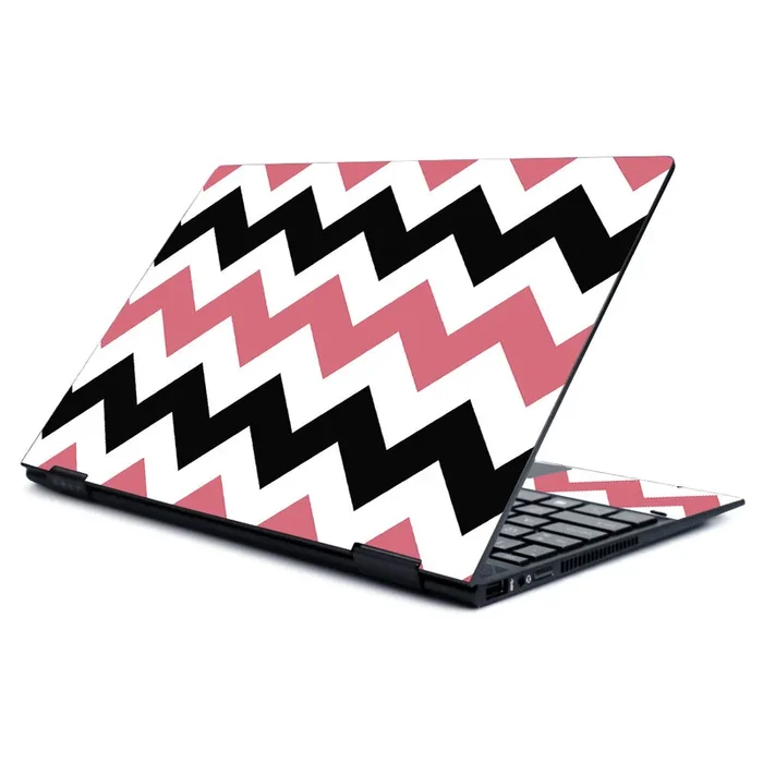 Black Pink Chevron Envy x360 13″ (2019) Skin