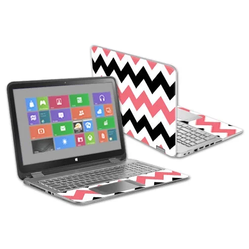 Black Pink Chevron Envy x360 15.6″ (2014) Skin