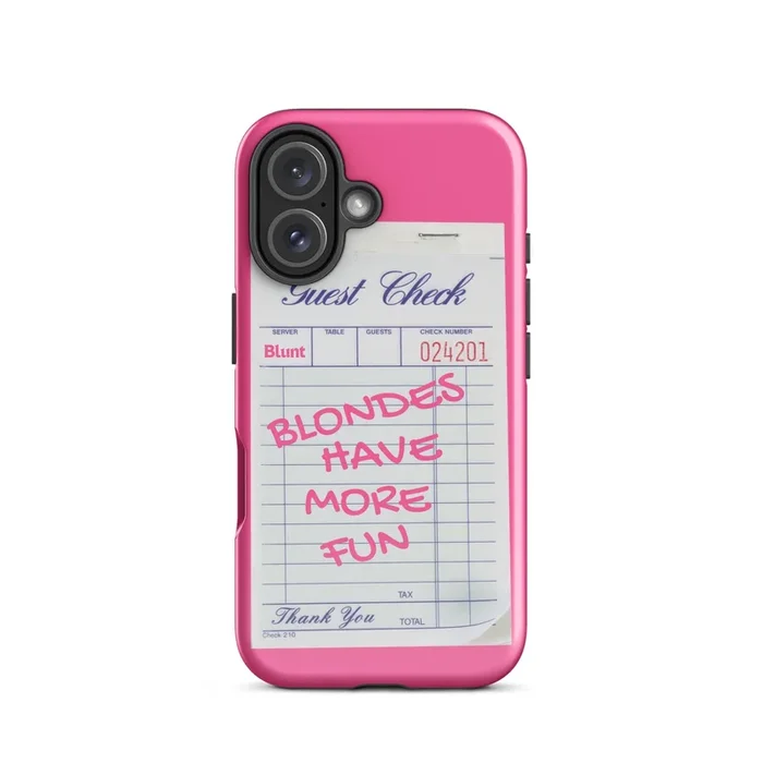 Blondes Have More Fun iPhone Case