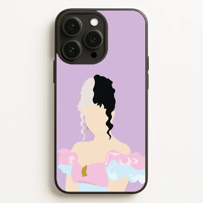 Blue And Pink Dress Phone Case