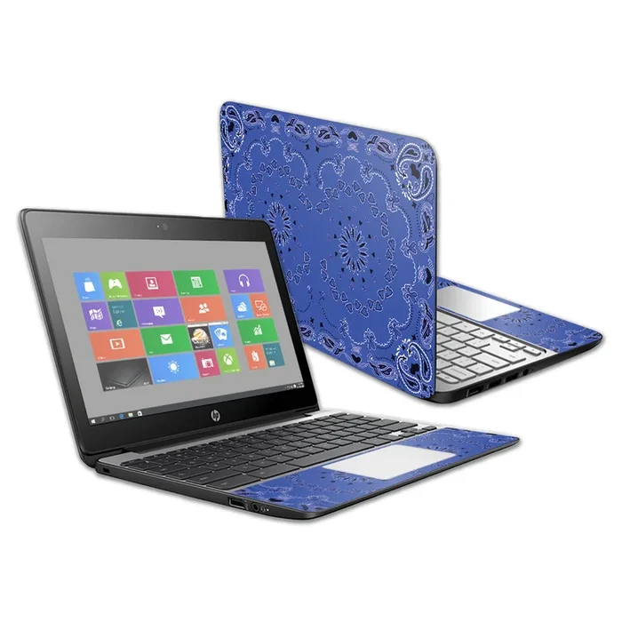 Blue Bandana Chromebook 11 G5 11.6″ Skin