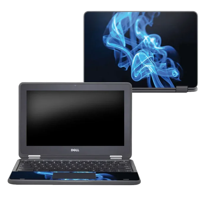 Blue Flames Chromebook 11″ 3189 Skin
