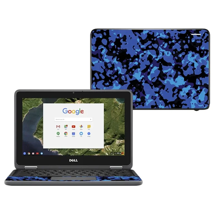 Blue Modern Camo Chromebook 11″ 3180 Skin