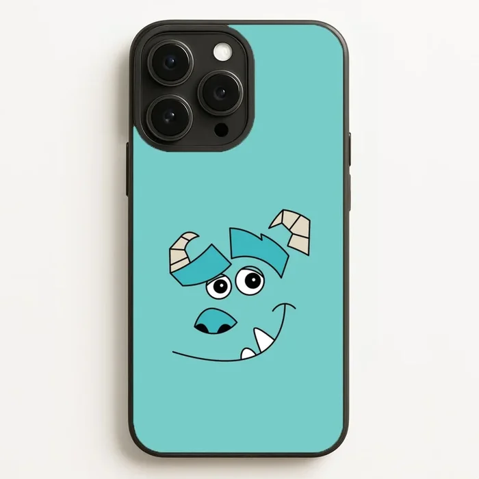 Blue Monster Face Phone Case