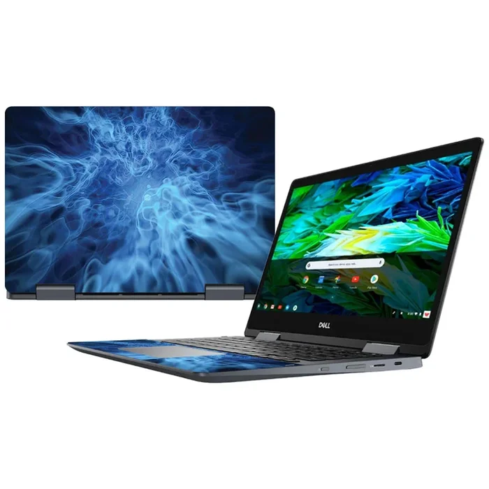 Blue Mystic Flames Inspiron Chromebook 14″ (2018) Skin