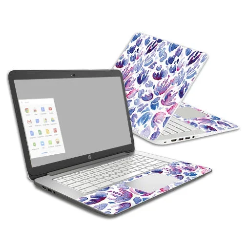 Blue Petals Chromebook 14 (2014) Skin