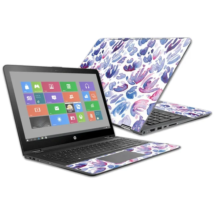 Blue Petals Envy x360 15z 15″ (2016) Skin