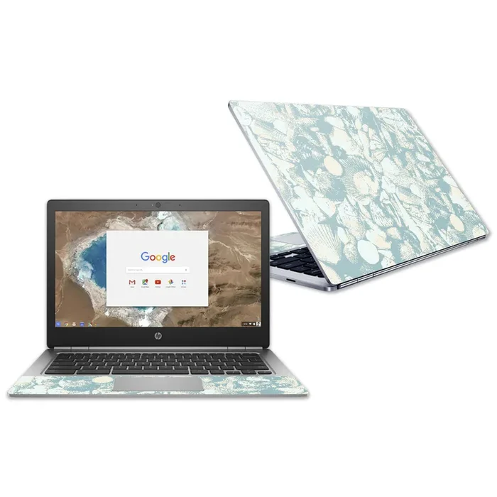 Blue Seashells Chromebook G1 13.3″ (2018) Skin