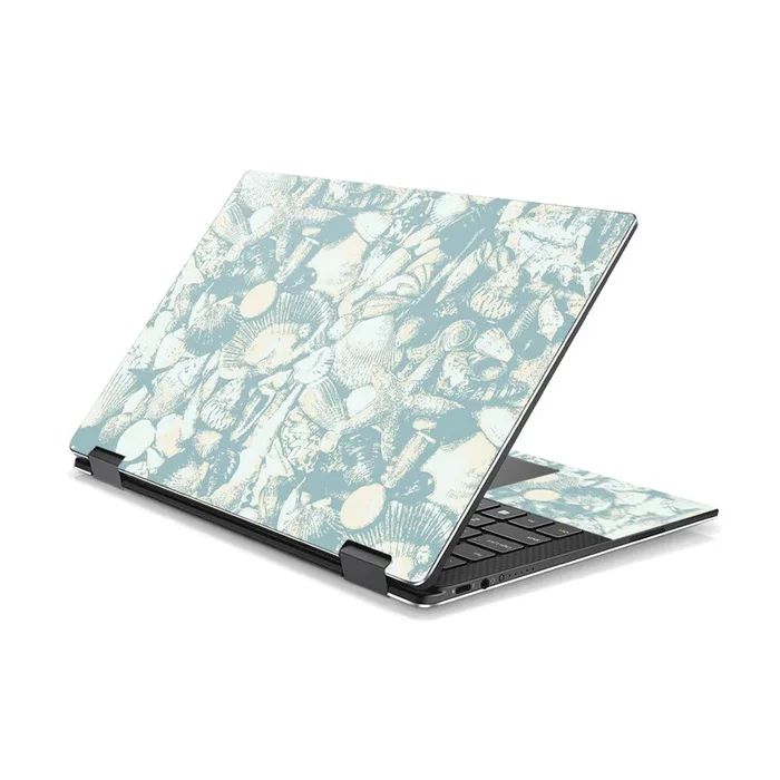 Blue Seashells XPS 13 9365 2-In-1 (2017) Skin